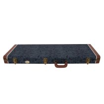 Electric Guitar Hardshell Case, Black Paisley Pattern