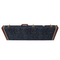 Electric Guitar Hardshell Case, Black Paisley Pattern