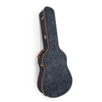 Acoustic Archtop Guitar Hardshell Case, Black Paisley Pattern