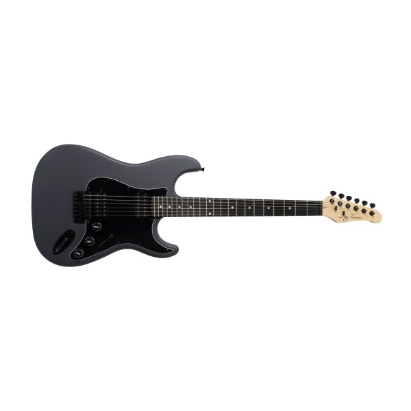 Double-Cutaway Electric Guitar with Dual Humbuckers, Matt Grey
