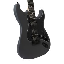 Double-Cutaway Electric Guitar with Dual Humbuckers, Matt Grey