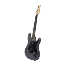 Double-Cutaway Electric Guitar with Dual Humbuckers, Matt Grey