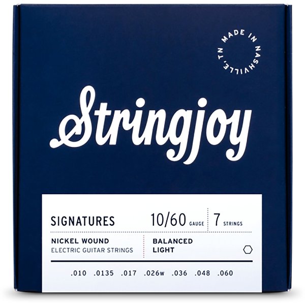Signatures Nickel Wound Electric Guitar Strings (10-64)