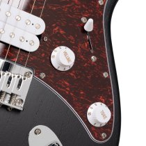 G Series Electric H-H Double Cutaway - Open Pore Black