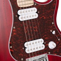 G Series Electric H-H Double Cutaway - Open Pore Black Cherry