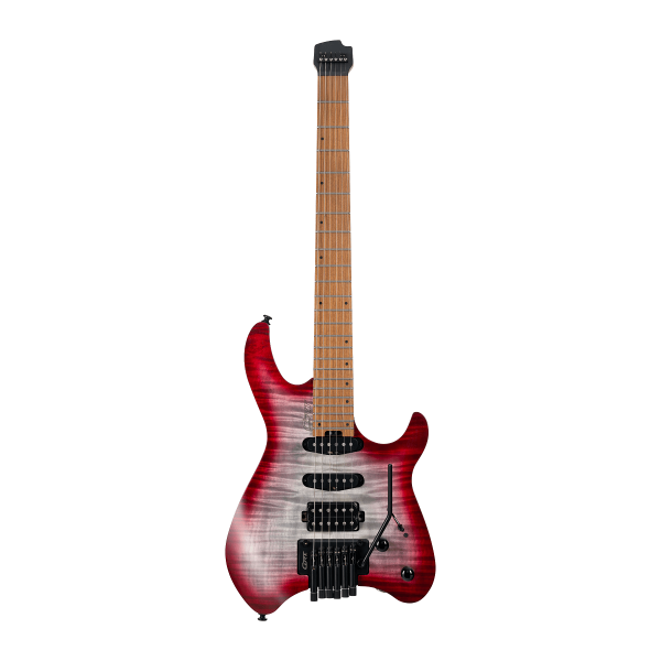 G Series Space G6TR Headless Electric Tremolo - Semi Gloss Lava