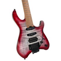 G Series Space G6TR Headless Electric Tremolo - Semi Gloss Lava