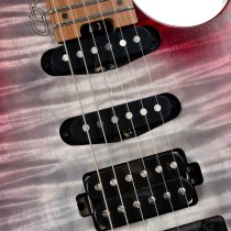 G Series Space G6TR Headless Electric Tremolo - Semi Gloss Lava