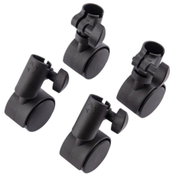 Replacement Caster Set for GS523B and GS52 Guitar Stands, 4-Pack