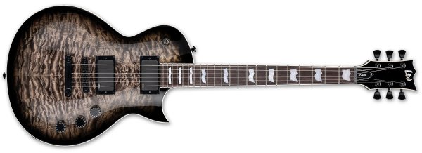 LTD EC-400QM, See Thru Black Sunburst
