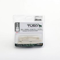 10-Pack Compensated Acoustic Guitar Saddles, 2.6mm