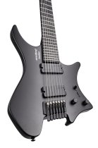 Boden Standard N2.8 7-String Electric Guitar, Black Satin Metallic