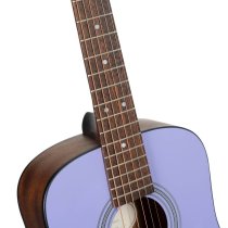 3/4 Earth Mini Acoustic Guitar With Gig Bag, Open Pore Lavender