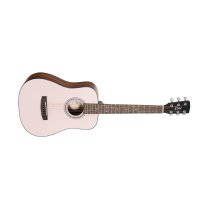3/4 Earth Mini Acoustic Guitar With Gig Bag, Open Pore Ivory