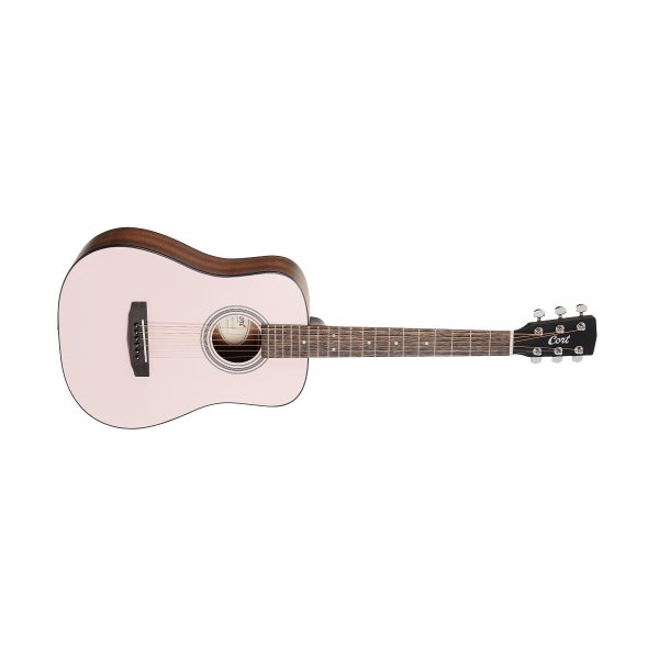 3/4 Earth Mini Acoustic Guitar With Gig Bag, Open Pore Ivory