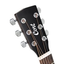 3/4 Earth Mini Acoustic Guitar With Gig Bag, Open Pore Ivory
