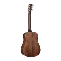 3/4 Earth Mini Acoustic Guitar With Gig Bag, Open Pore Mint Green