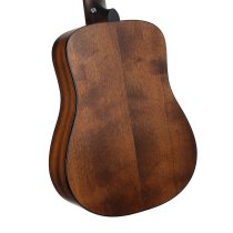 3/4 Earth Mini Acoustic Guitar With Gig Bag, Open Pore Mint Green