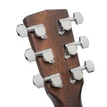 3/4 Earth Mini Acoustic Guitar With Gig Bag, Open Pore Mint Green