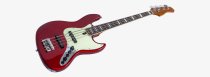 Sire V7 New Gen Jazz Bass Guitar with Marcus Super-J Revolution Pickups, Candy Apple Red