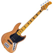 Sire V7 New Gen 5-String Jazz Bass Guitar with Marcus Super-J Revolution Pickups, Natural
