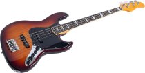 Sire V7 New Gen 5-String Jazz Bass Guitar with Marcus Super-J Revolution Pickups, Tobacco Sunburst