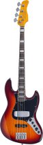 Sire V7 New Gen 5-String Jazz Bass Guitar with Marcus Super-J Revolution Pickups, Tobacco Sunburst