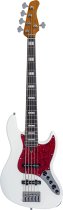 Sire V7 New Gen 5-String Jazz Bass Guitar with Marcus Super-J Revolution Pickups, Antique White