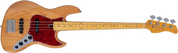 Sire V7 Vintage New Gen 4-String Jazz Bass Guitar with Marcus Vintage-J Revolution Pickups, Natural