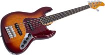 Sire V7 Vintage New Gen 4-String Jazz Bass Guitar with Marcus Vintage-J Revolution Pickups, Tobacco Sunburst