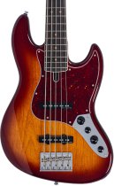 Sire V7 Vintage New Gen 4-String Jazz Bass Guitar with Marcus Vintage-J Revolution Pickups, Tobacco Sunburst