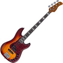 Sire P7 New Gen PJ Bass Guitar with Marcus Super-PJ Revolution Pickups, Tobacco Sunburst
