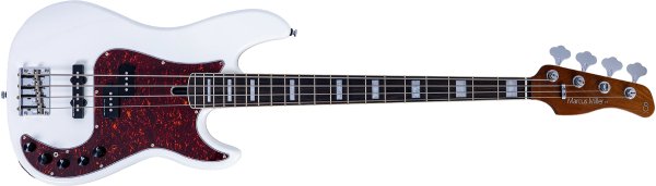 Sire P7 New Gen PJ Bass Guitar with Marcus Super-PJ Revolution Pickups, Antique White