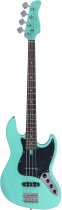 Sire V3 New Gen 4-String Jazz Bass Guitar with Marcus Standard J-Revolution Pickups, Mild Green