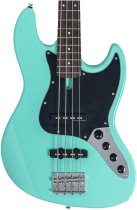 Sire V3 New Gen 4-String Jazz Bass Guitar with Marcus Standard J-Revolution Pickups, Mild Green
