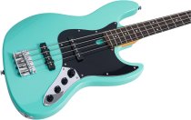 Sire V3 New Gen 4-String Jazz Bass Guitar with Marcus Standard J-Revolution Pickups, Mild Green