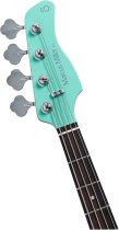 Sire V3 New Gen 4-String Jazz Bass Guitar with Marcus Standard J-Revolution Pickups, Mild Green