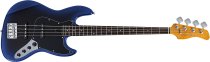 Sire V3 New Gen 4-String Jazz Bass Guitar with Marcus Standard J-Revolution Pickups, Midnight Blueburst