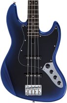 Sire V3 New Gen 4-String Jazz Bass Guitar with Marcus Standard J-Revolution Pickups, Midnight Blueburst