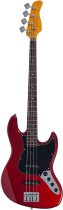 Sire V3 New Gen 4-String Jazz Bass Guitar with Marcus Standard J-Revolution Pickups, Candy Apple Red