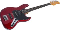 Sire V3 New Gen 4-String Jazz Bass Guitar with Marcus Standard J-Revolution Pickups, Candy Apple Red
