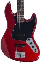 Sire V3 New Gen 4-String Jazz Bass Guitar with Marcus Standard J-Revolution Pickups, Candy Apple Red