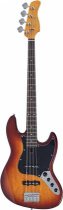 Sire V3 New Gen 4-String Jazz Bass Guitar with Marcus Standard J-Revolution Pickups, Tobacco Sunburst