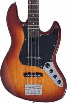 Sire V3 New Gen 4-String Jazz Bass Guitar with Marcus Standard J-Revolution Pickups, Tobacco Sunburst