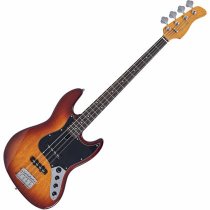 Sire V3 New Gen 4-String Jazz Bass Guitar with Marcus Standard J-Revolution Pickups, Tobacco Sunburst