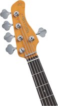 Sire V3 New Gen 5-String Jazz Bass Guitar with Marcus Standard J-Revolution Pickups, Tobacco Sunburst