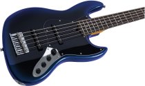 Sire V3 New Gen 5-String Jazz Bass Guitar with Marcus Standard J-Revolution Pickups, Midnight Blueburst