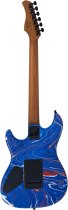 Sire S7 SW Double-Cut Electric Guitar with LC Super HSS Pickups, Blue Swirl