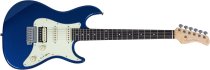 Sire S1 Double-Cut Electric Guitar with Standard HSS Pickups, Dark Navy