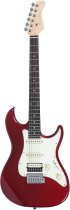Sire S1 Double-Cut Electric Guitar with Standard HSS Pickups, Candy Apple Red
